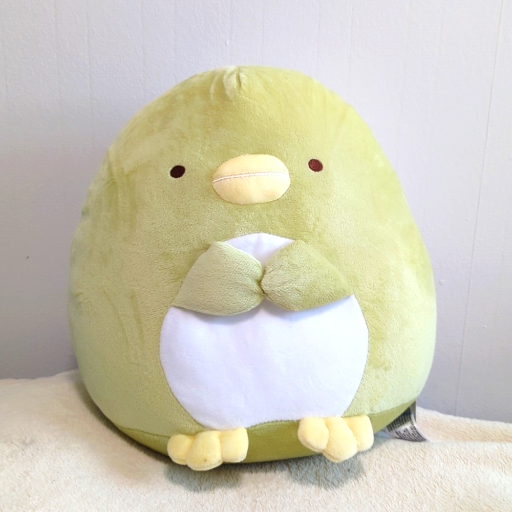 NWT Sumikko Gurashi San-X Green Penguin 12" Adorable Stuffed Plush Animal